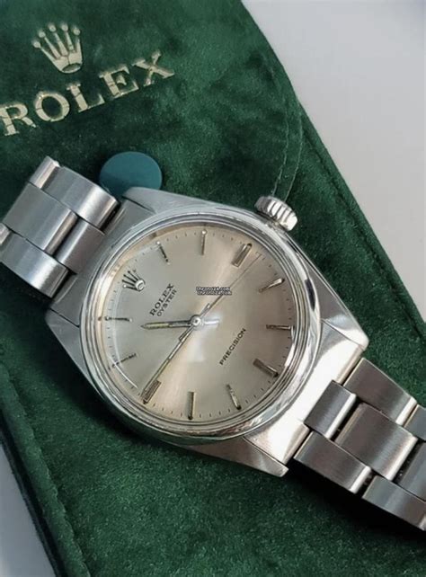 ROLEX REF. 5022, OYSTER PRECISION A stainless steel self 